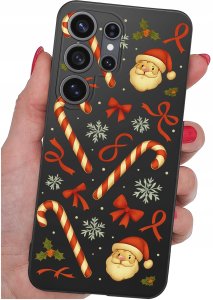 krainaGSM Etui Do Samsung S26 Ultra Wzory | Silikonowe Matt Case + Szkło 9H 4