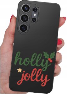 krainaGSM Etui Do Samsung S26 Ultra Wzory | Silikonowe Matt Case + Szkło 9H 4