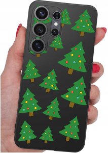 krainaGSM Etui Do Samsung S26 Ultra Wzory | Silikonowe Matt Case + Szkło 9H 4