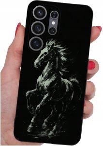 krainaGSM Etui Do Samsung S26 Ultra Wzory | Silikonowe Matt Case + Szkło 9H 4