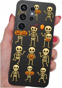 krainaGSM Etui Do Samsung S26 Ultra Wzory | Silikonowe Matt Case + Szkło 9H 4