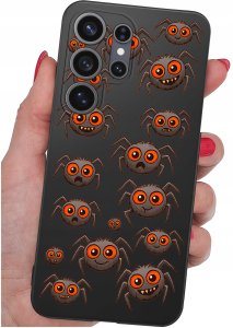 krainaGSM Etui Do Samsung S26 Ultra Wzory | Silikonowe Matt Case + Szkło 9H 4