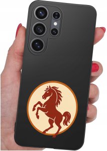 krainaGSM Etui Do Samsung S26 Ultra Wzory | Silikonowe Matt Case + Szkło 9H 4