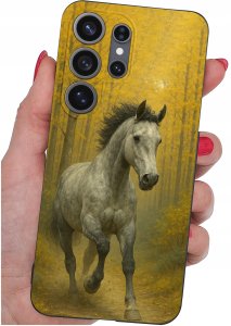 krainaGSM Etui Do Samsung S26 Ultra Wzory | Silikonowe Matt Case + Szkło 9H 4