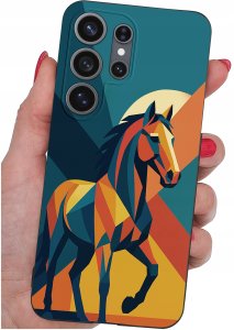 krainaGSM Etui Do Samsung S26 Ultra Wzory | Silikonowe Matt Case + Szkło 9H 4