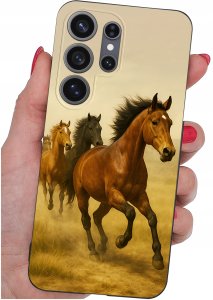 krainaGSM Etui Do Samsung S26 Ultra Wzory | Silikonowe Matt Case + Szkło 9H 4