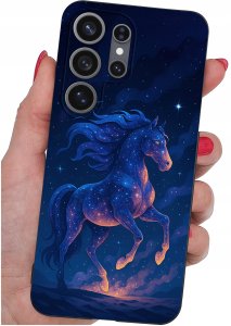 krainaGSM Etui Do Samsung S26 Ultra Wzory | Silikonowe Matt Case + Szkło 9H 4