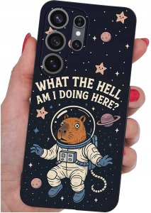krainaGSM Etui Do Samsung S26 Ultra Wzory | Silikonowe Matt Case + Szkło 9H 4