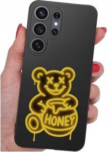 krainaGSM Etui do Samsung S26 Ultra wzory | silikonowe Matt Case + szkło 9H 5