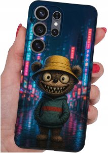 krainaGSM Etui do Samsung S26 Ultra wzory | silikonowe Matt Case + szkło 9H 5