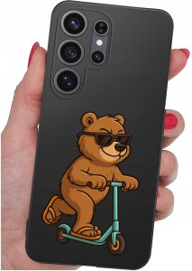 krainaGSM Etui Do Samsung S26 Ultra Wzory | Silikonowe Matt Case + Szkło 9H 4