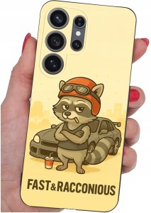 krainaGSM Etui Do Samsung S26 Ultra Wzory | Silikonowe Matt Case + Szkło 9H 4