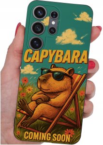 krainaGSM Etui Do Samsung S26 Ultra Wzory | Silikonowe Matt Case + Szkło 9H 4