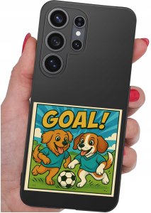 krainaGSM Etui Do Samsung S26 Ultra Wzory | Silikonowe Matt Case + Szkło 9H 4