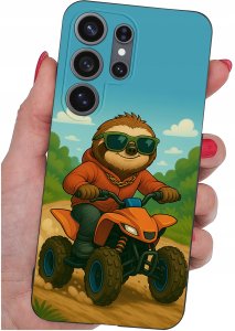 krainaGSM Etui Do Samsung S26 Ultra Wzory | Silikonowe Matt Case + Szkło 9H 4