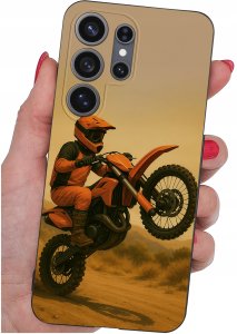 krainaGSM Etui Do Samsung S26 Ultra Wzory | Silikonowe Matt Case + Szkło 9H 4