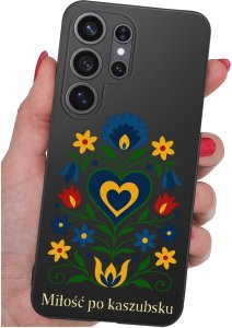 krainaGSM Etui Do Samsung S26 Ultra Wzory | Silikonowe Matt Case + Szkło 9H 4