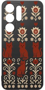 krainaGSM Etui Do Samsung S26 Ultra Wzory | Silikonowe Matt Case + Szkło 9H 3