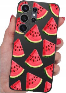krainaGSM Etui Do Samsung S26 Ultra Wzory | Silikonowe Matt Case + Szkło 9H 4
