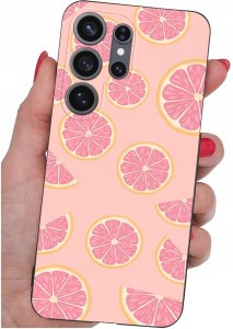 krainaGSM Etui Do Samsung S26 Ultra Wzory | Silikonowe Matt Case + Szkło 9H 4