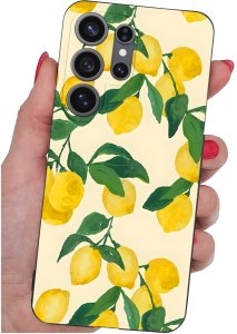 krainaGSM Etui Do Samsung S26 Ultra Wzory | Silikonowe Matt Case + Szkło 9H 4