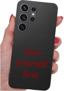 krainaGSM Etui Do Samsung S26 Ultra Wzory | Silikonowe Matt Case + Szkło 9H 4