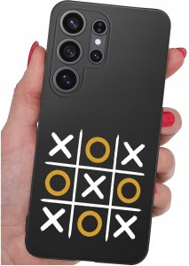 krainaGSM Etui Do Samsung S26 Ultra Wzory | Silikonowe Matt Case + Szkło 9H 4