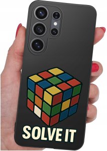 krainaGSM Etui Do Samsung S26 Ultra Wzory | Silikonowe Matt Case + Szkło 9H 4