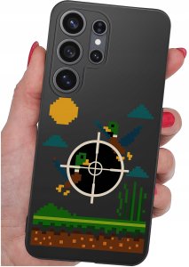 krainaGSM Etui Do Samsung S26 Ultra Wzory | Silikonowe Matt Case + Szkło 9H 4