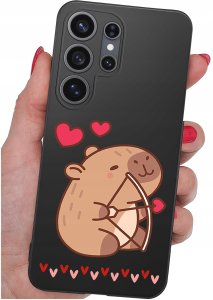 krainaGSM Etui Do Samsung S26 Ultra Wzory | Silikonowe Matt Case + Szkło 9H 4