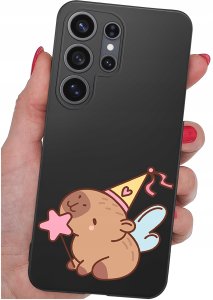 krainaGSM Etui Do Samsung S26 Ultra Wzory | Silikonowe Matt Case + Szkło 9H 4