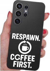 krainaGSM Etui Do Samsung S26 Ultra Wzory | Silikonowe Matt Case + Szkło 9H 4