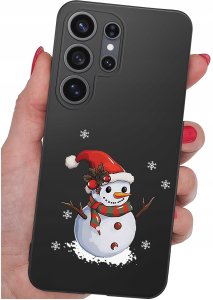 krainaGSM Etui Do Samsung S26 Ultra Wzory | Silikonowe Matt Case + Szkło 9H 4