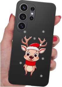 krainaGSM Etui Do Samsung S26 Ultra Wzory | Silikonowe Matt Case + Szkło 9H 4