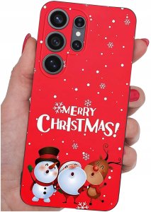 krainaGSM Etui Do Samsung S26 Ultra Wzory | Silikonowe Matt Case + Szkło 9H 4