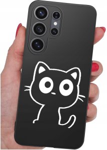 krainaGSM Etui Do Samsung S26 Ultra Wzory | Silikonowe Matt Case + Szkło 9H 4