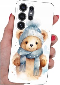 krainaGSM Etui Do Samsung S26 Ultra Wzory | Silikonowe Matt Case + Szkło 9H 4
