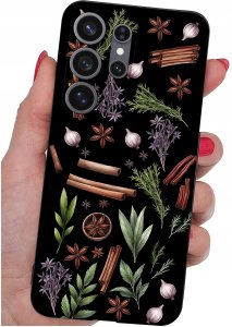 krainaGSM Etui Do Samsung S26 Ultra Wzory | Silikonowe Matt Case + Szkło 9H 4