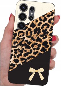 krainaGSM Etui Do Samsung S26 Ultra Wzory | Silikonowe Matt Case + Szkło 9H 4