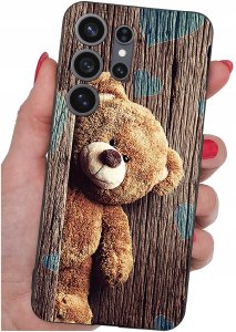 krainaGSM Etui Do Samsung S26 Ultra Wzory | Silikonowe Matt Case + Szkło 9H 4