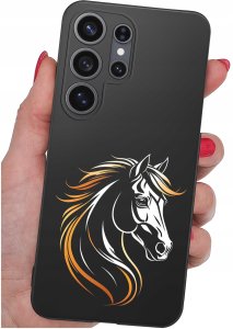 krainaGSM Etui Do Samsung S26 Ultra Wzory | Silikonowe Matt Case + Szkło 9H 4