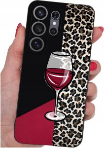 krainaGSM Etui Do Samsung S26 Ultra Wzory | Silikonowe Matt Case + Szkło 9H 4