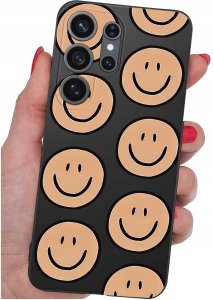 krainaGSM Etui Do Samsung S26 Ultra Wzory | Silikonowe Matt Case + Szkło 9H 4