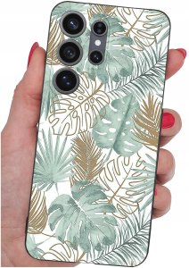 krainaGSM Etui Do Samsung S26 Ultra Wzory | Silikonowe Matt Case + Szkło 9H 4