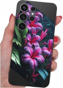 krainaGSM Etui Do Samsung S26 Ultra Wzory | Silikonowe Matt Case + Szkło 9H 4