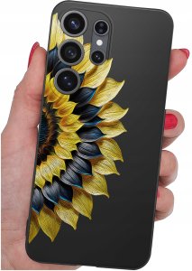 krainaGSM Etui Do Samsung S26 Ultra Wzory | Silikonowe Matt Case + Szkło 9H 4