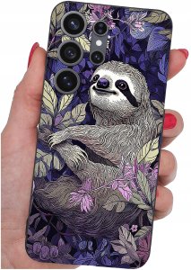 krainaGSM Etui do Samsung S26 Ultra wzory | silikonowe Matt Case + szkło 9H 5