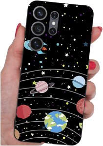 krainaGSM Etui do Samsung S26 Ultra wzory | silikonowe Matt Case + szkło 9H 4