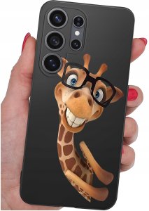 krainaGSM Etui Do Samsung S26 Ultra Wzory | Silikonowe Matt Case + Szkło 9H 4