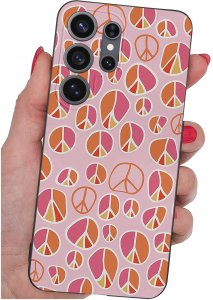 krainaGSM Etui Do Samsung S26 Ultra Wzory | Silikonowe Matt Case + Szkło 9H 4